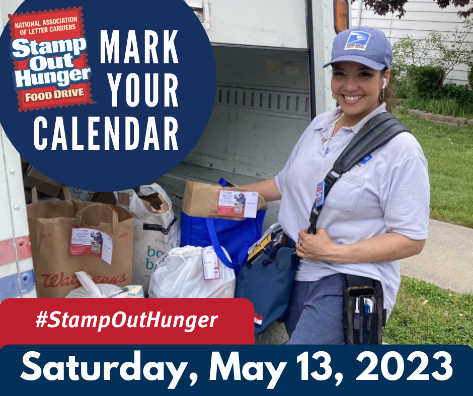 Stamp Out Hunger iis May 13