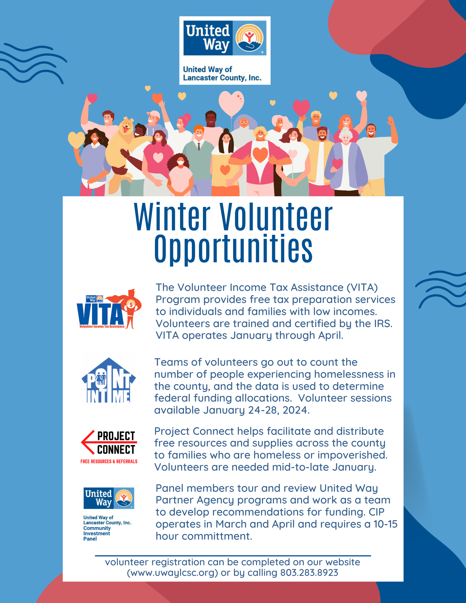 Opportunities to Volunteer